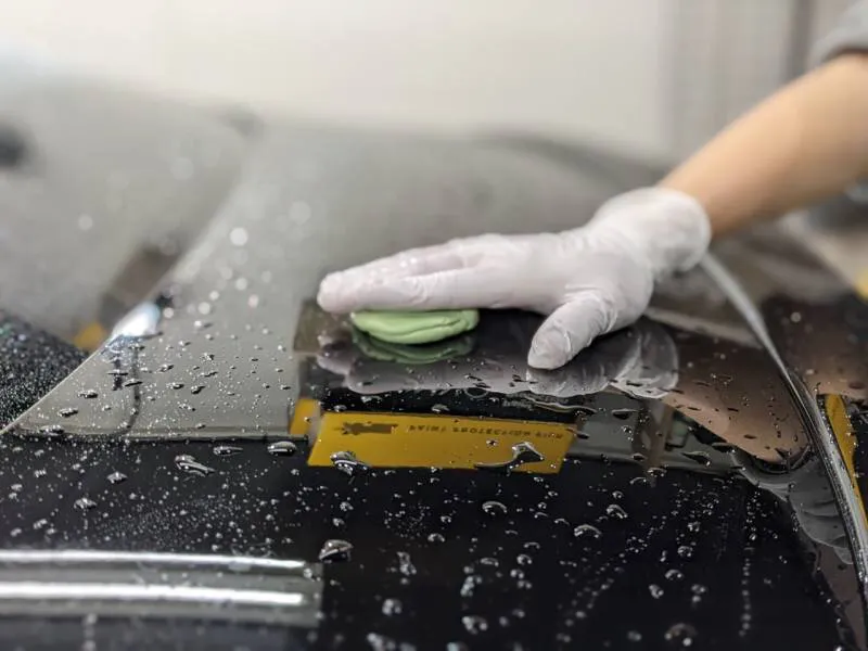 トヨタマークX/GRスポーツの粘土処理