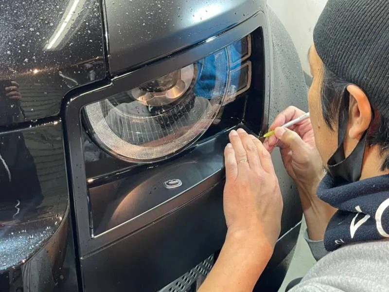 PPFのエアーの抜き方