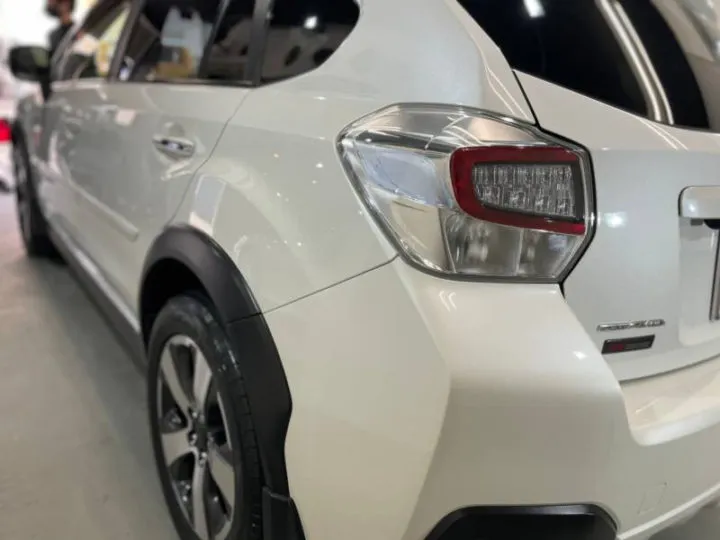 スバルのボディコーティングの硬化ブランク