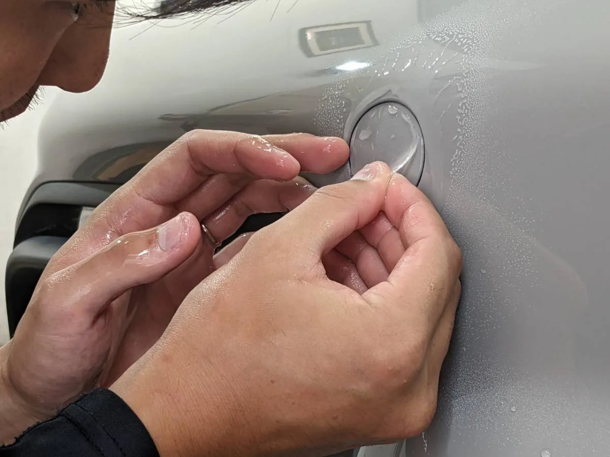 プロテクションフィルムの施工範囲