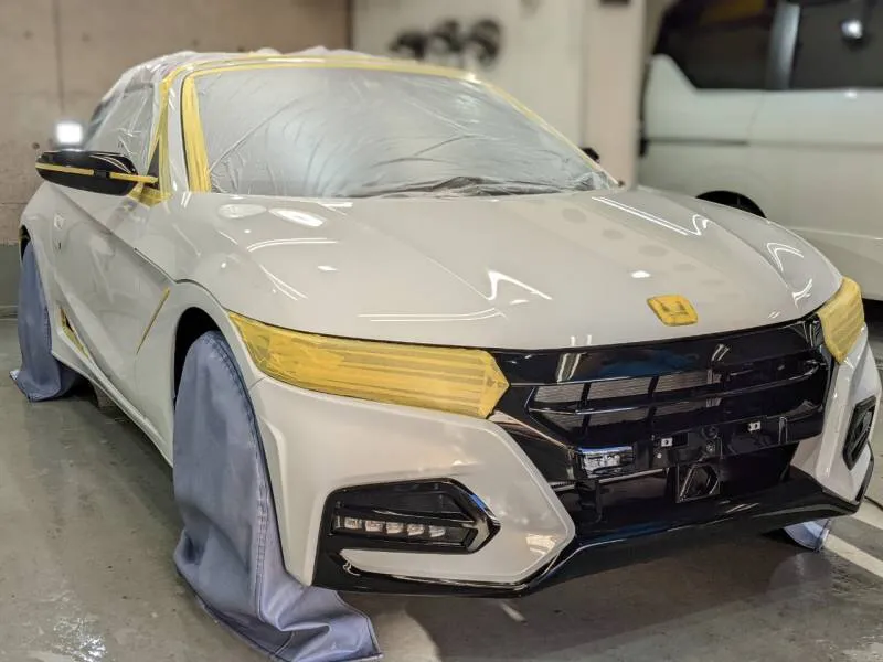 ホンダ車の肌目の粗さ