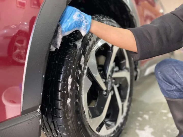 練馬区からお越しのスバルフォレスターのコーティング施工車例