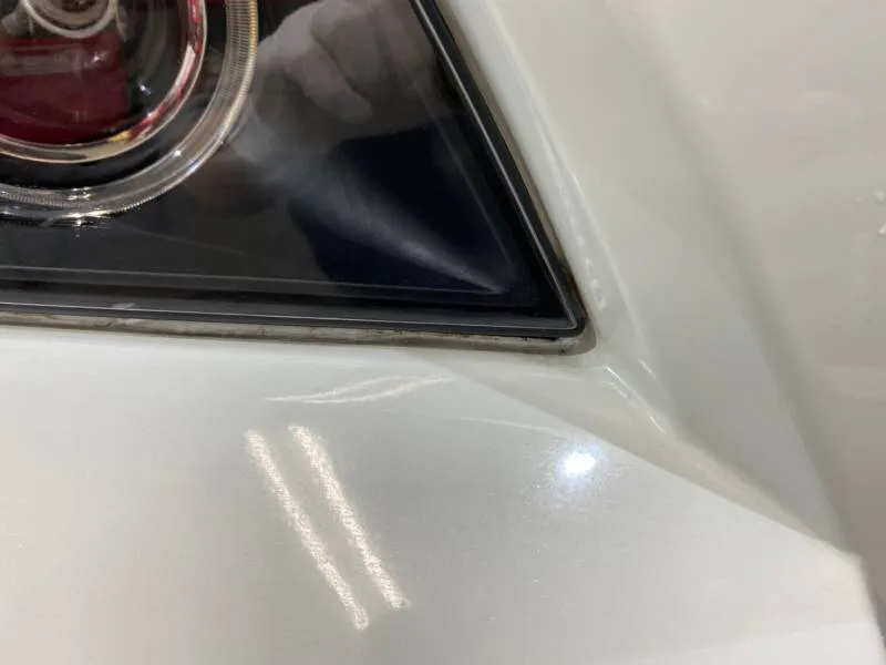 BMWのヘッドライト先端