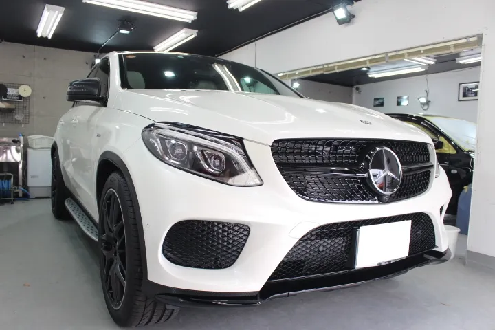 東京のコーティング専門店にGLE43入庫