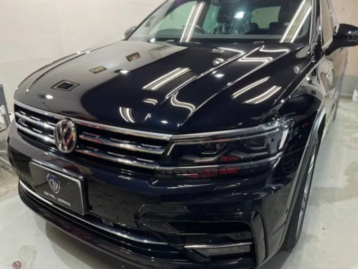 新車のようなVWティグアンのコーティング施工後