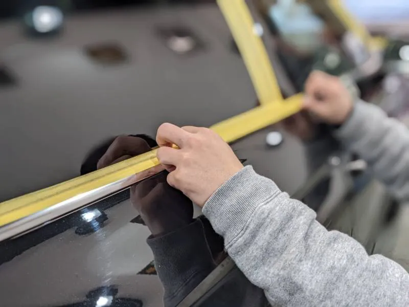 車のマスキングの仕方