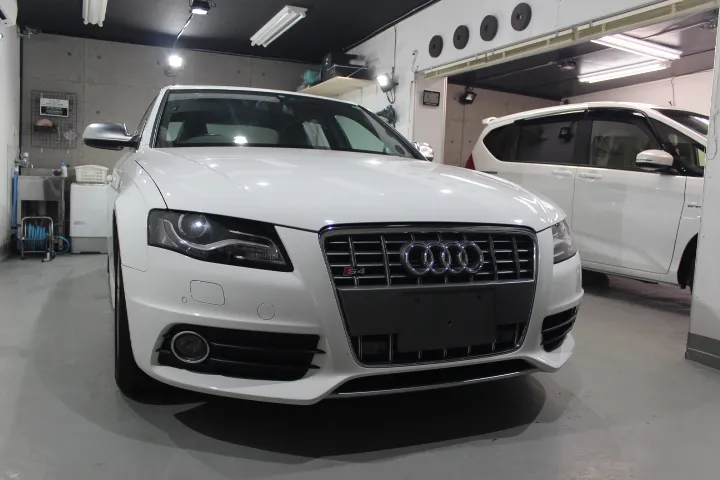 アウディA4に最適なガラスコーティング