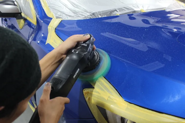 イオンデポジットのお研磨処理方法