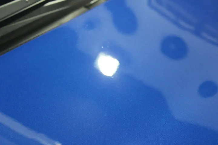 スバルブルーの磨き後