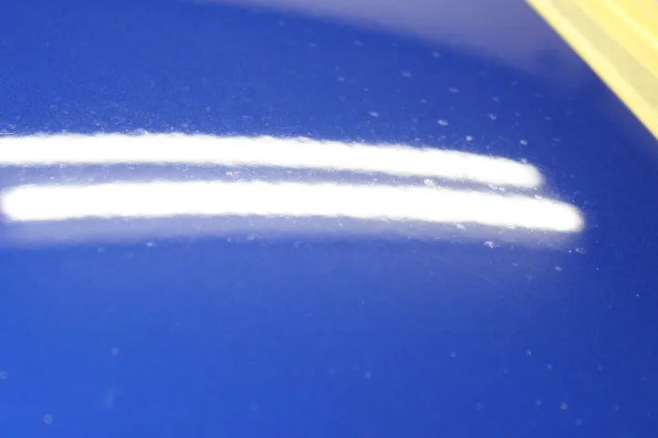 スバルブルーの水染み除去方法