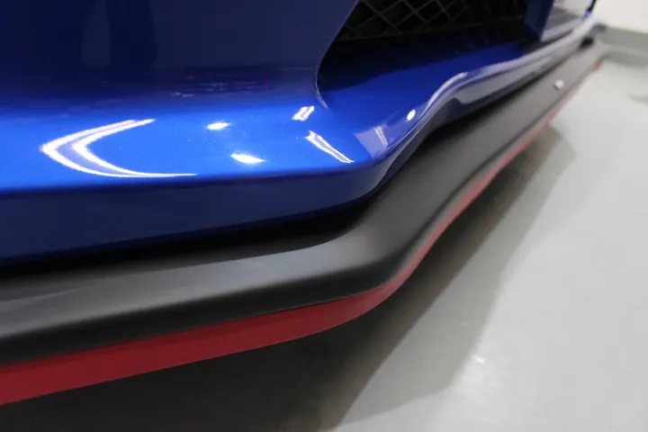 フロントリップのコーティング