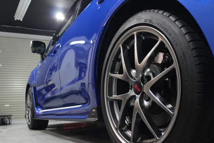 WRXのサイドビュー