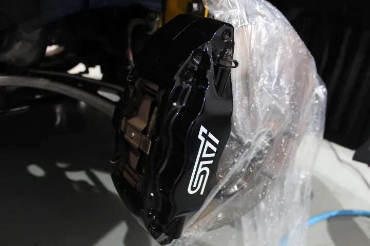 ブレーキキャリパーコーティング