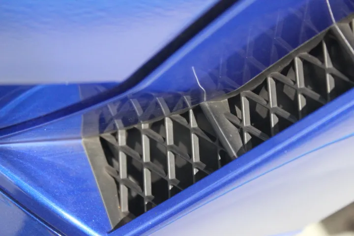 WRXのサイドエアーダクト