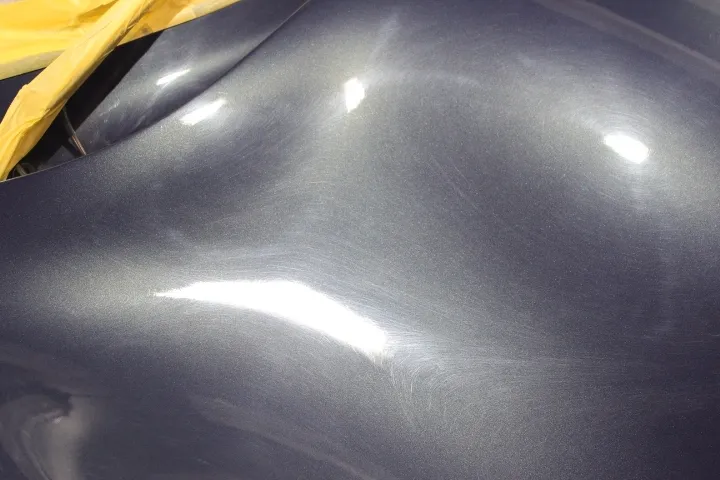 磨き前のゆず肌