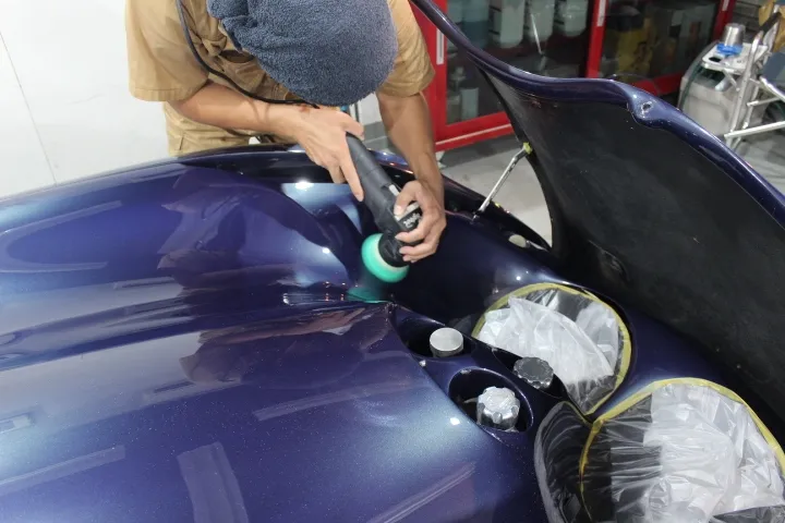 追従性の高い塗装研磨方法