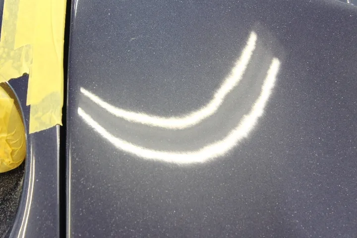 研磨前のゆず肌