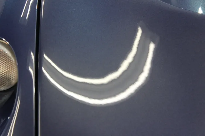 研磨後のゆず肌