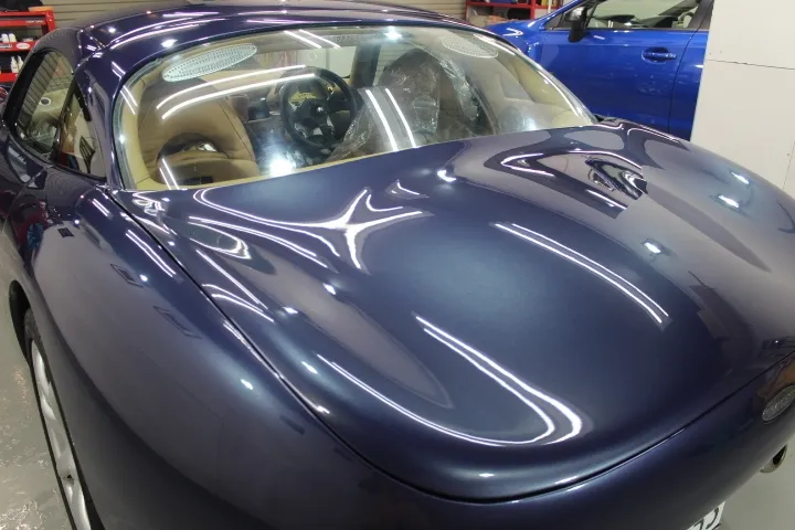 タスカンのリアビュー