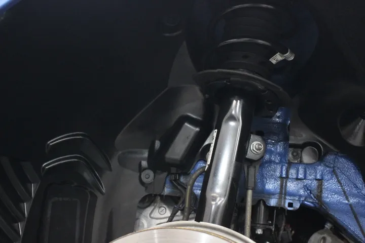 タイヤハウスのクリーニング