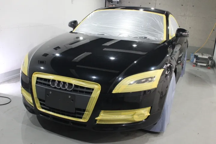 TTクーペのフルマスキング