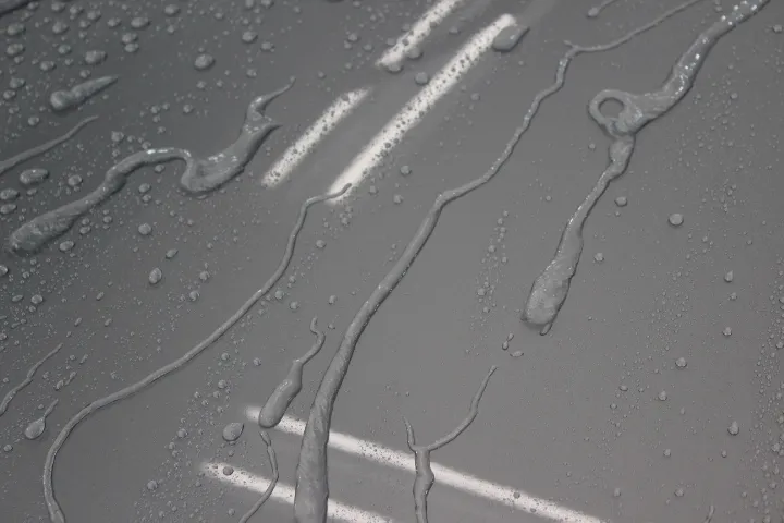 ペルマガードの撥水の様子