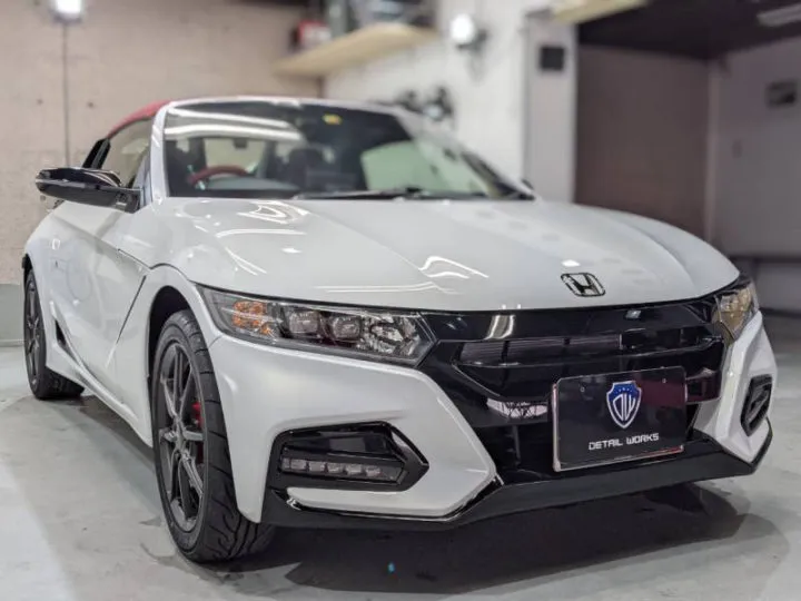 横浜のS660モデューロXのガラスコーティング