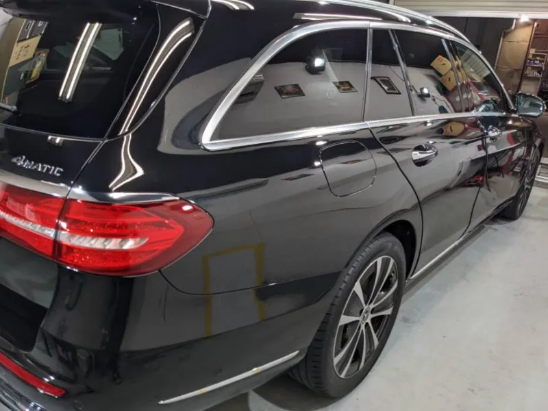 青空駐車でも染みになりにくいコーティング