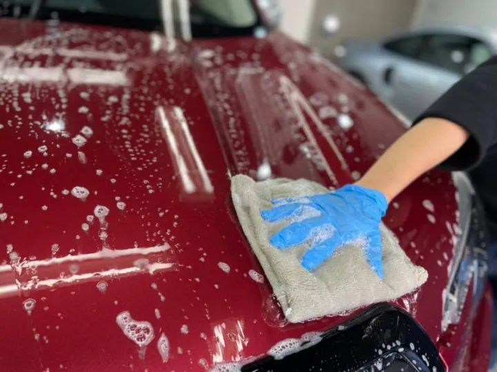 コーティングの下地処理専用シャンプー