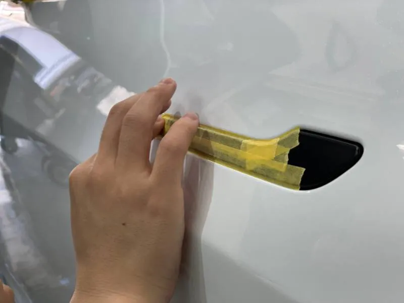 塗装品質が問題視されることが少なくないTESLA車