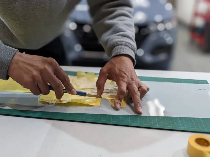 ホンダS660フロントバンパーも全6パーツのPPF