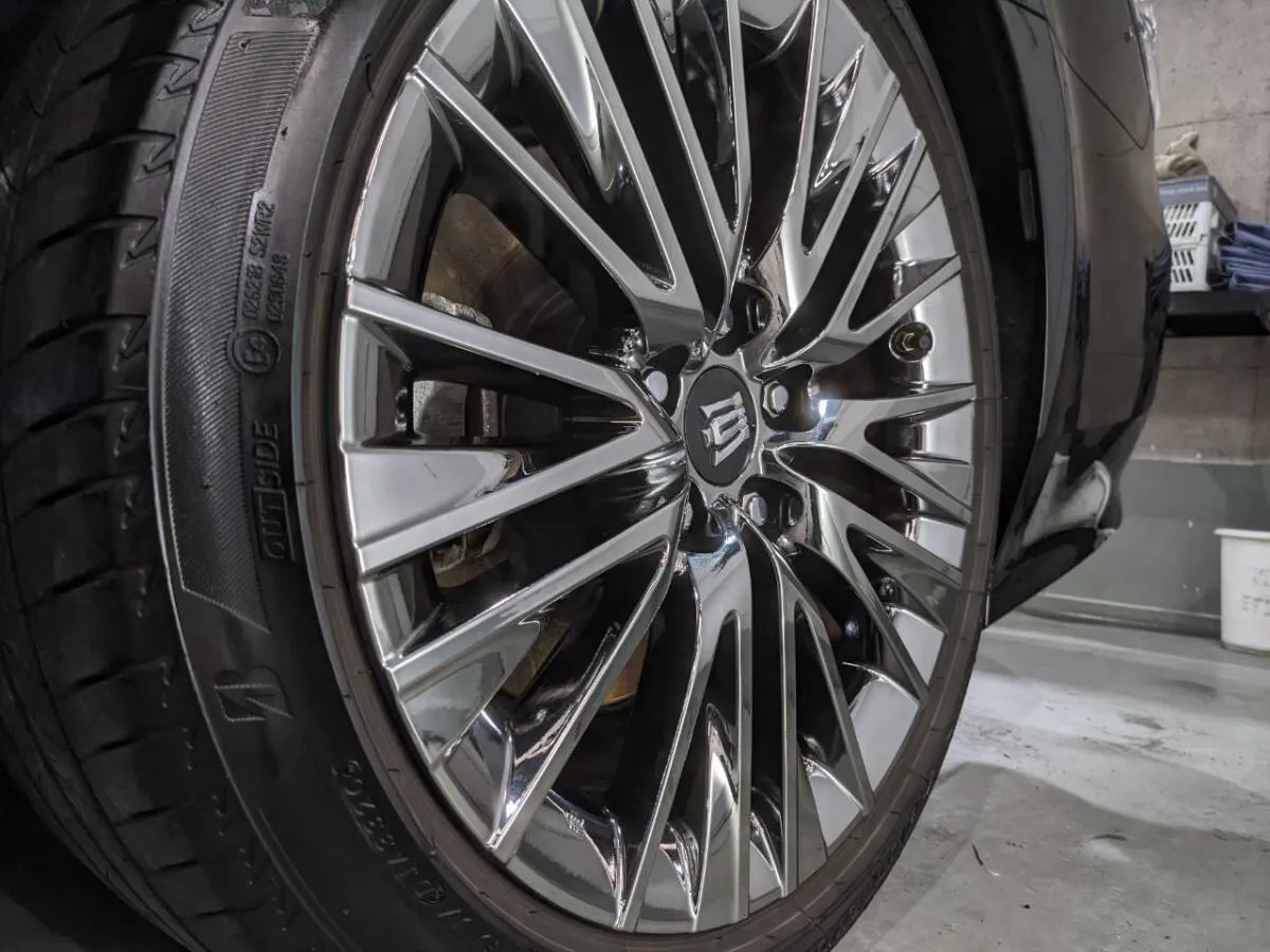 神奈川県の店のホイールコーティング施工料金