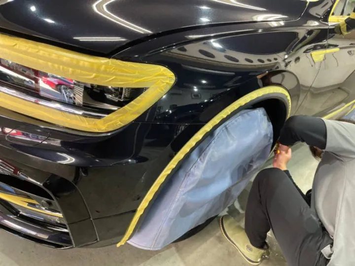 VWティグアンのマスキング町田