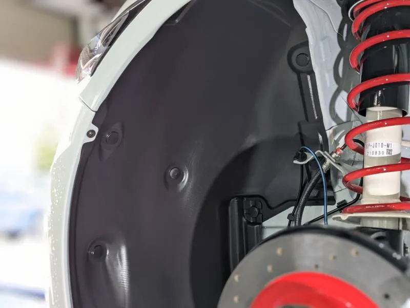 S660の足回りのクリーニング