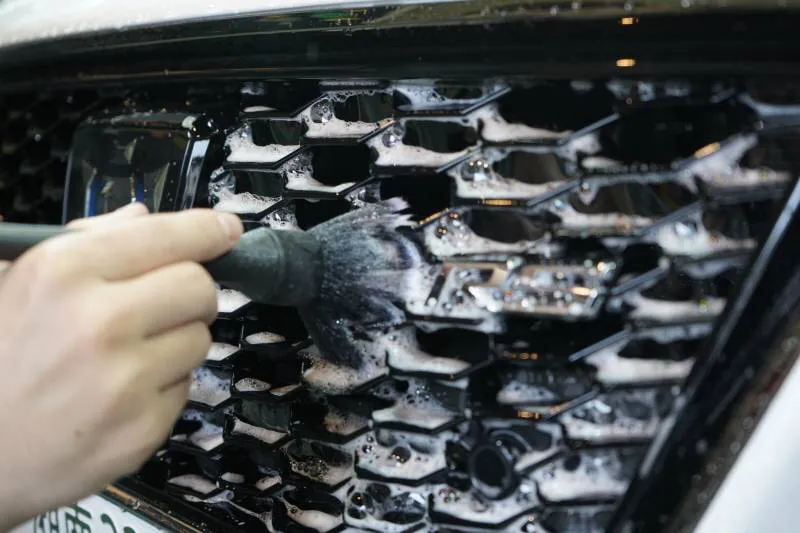 東京の細部洗浄等のボディシャンプー前のプレ洗浄