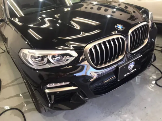 BMW/X3のプロテクションフィルムとホイールコーティング
