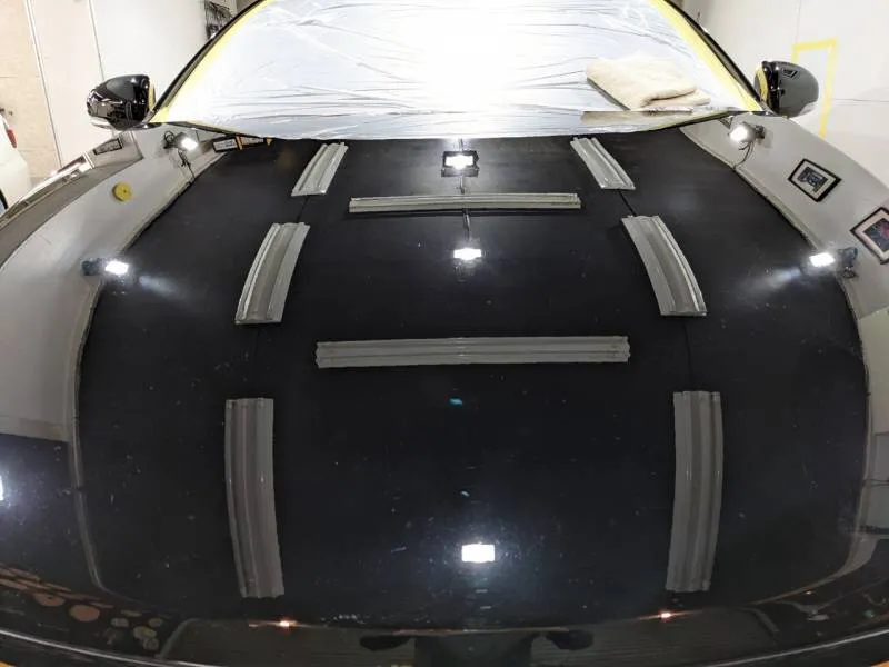 トヨタマークX/GRスポーツのボンネットフード