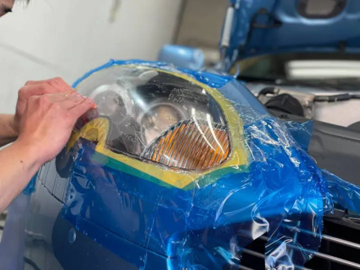 プロテクションフィルムの貼り方