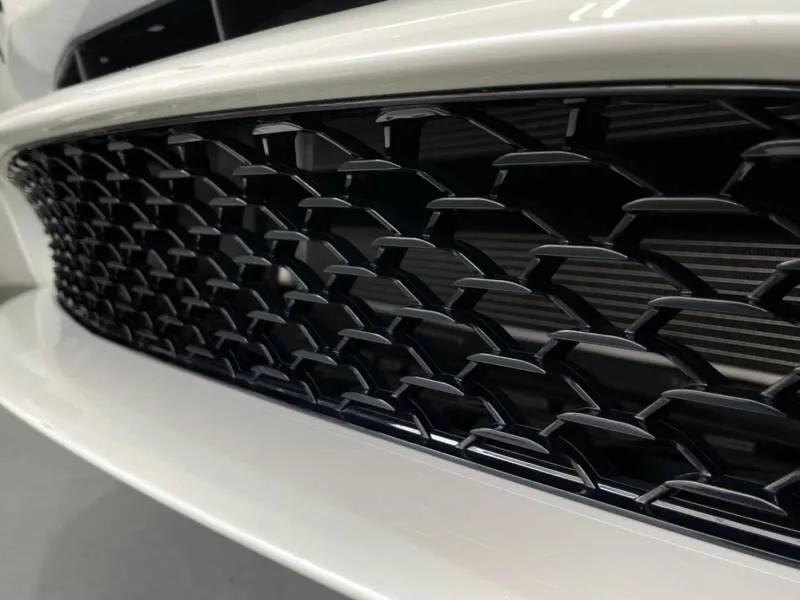 ベンツのグリルの手磨き業者