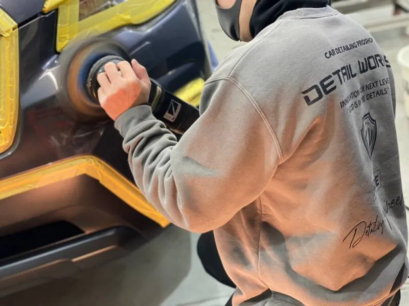 横浜のスバルのペイントミスト被害