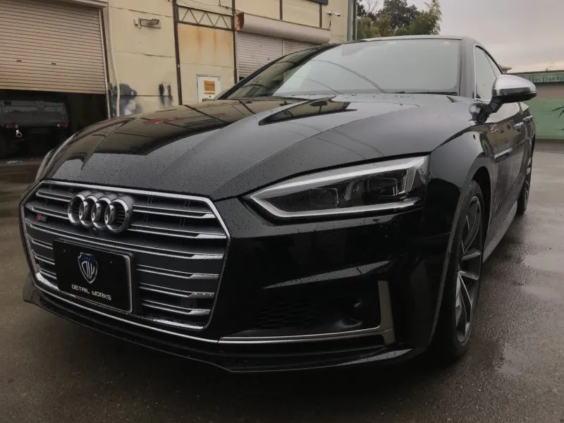 アウディS5のボディコーティング施工例