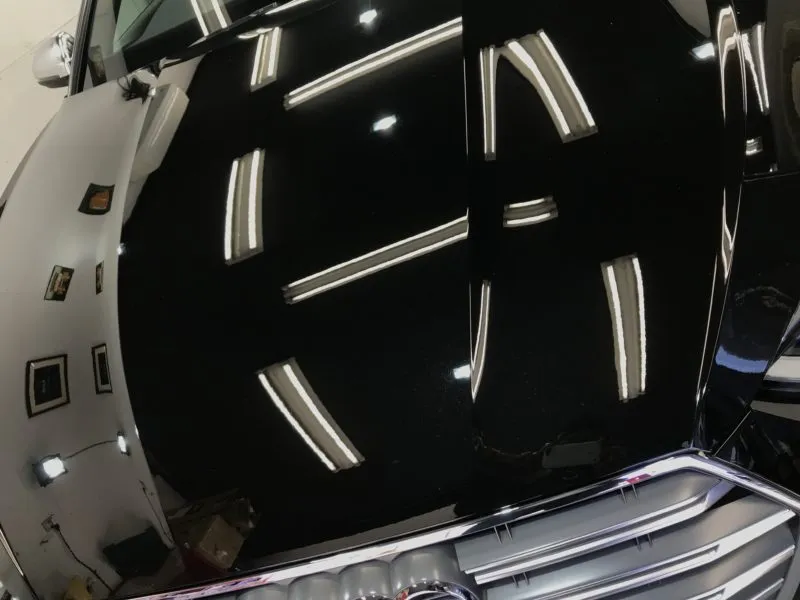 アウディS5へハイブリッドガラスコーティング施工