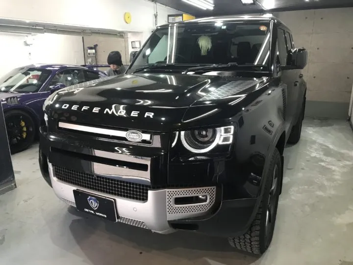 ランドローバーディフェンダー110HSEのXPELステルスプロテクションフィルム