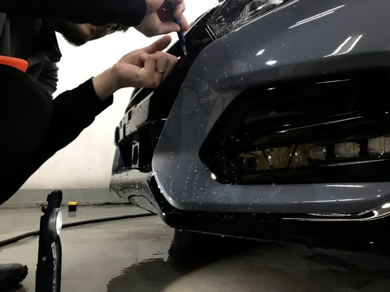 ホンダS660モデューロXのプロテクションフィルム施工例