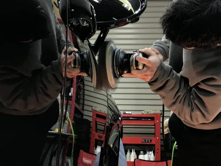 新車ポルシェマカンGTSのセラミックコーティング