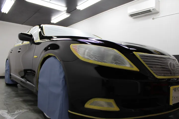 マスキングで養生