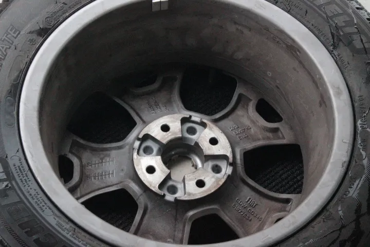 フィアットのホイール洗浄