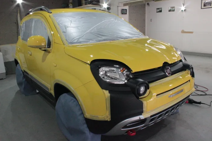 コーティング前のマスキング