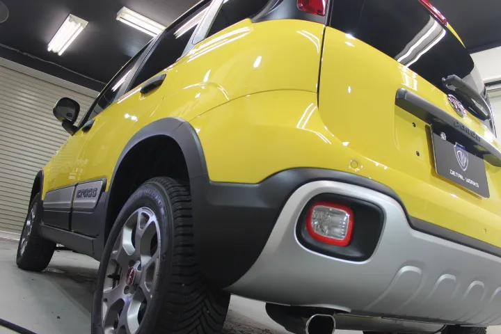 パンダクロスの下回りコーティング