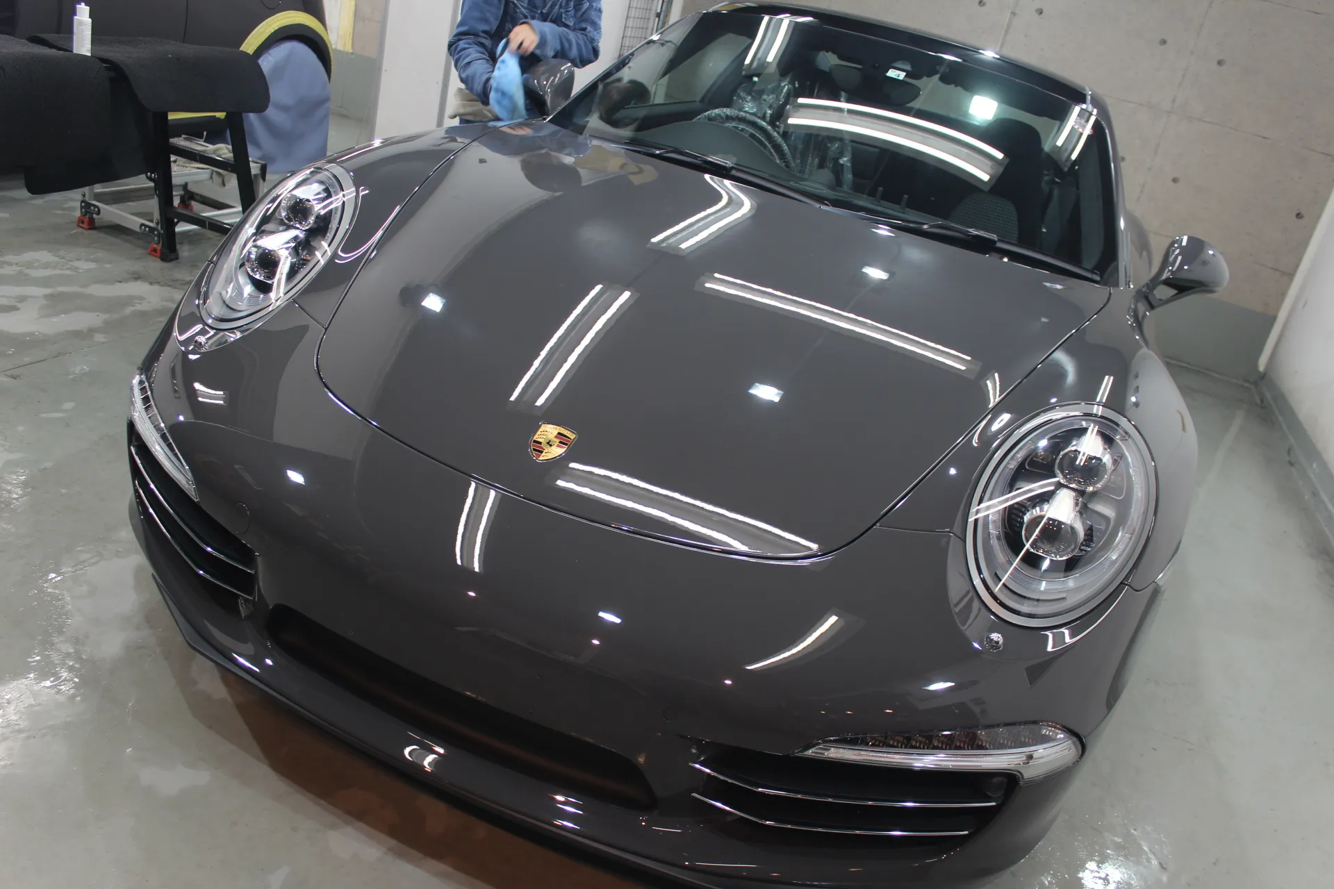 ポルシェ911のペルマガード施工例
